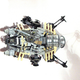 Illustration for article titled Steampunk LEGO Jabba Barge, Slave I and Other Amazing Steam Wars Models